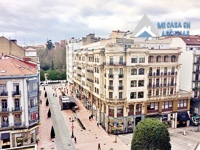 Alquiler de piso de Lujo en el mejor edificio del Centro de Oviedo.